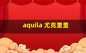 aquila 尤克里里